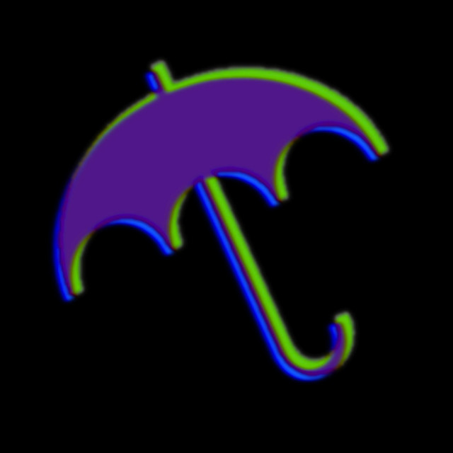 umbrella icon used for bill wurtzs channel.